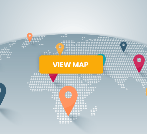 Map of EASIRENT rental desk at Dallas Airport